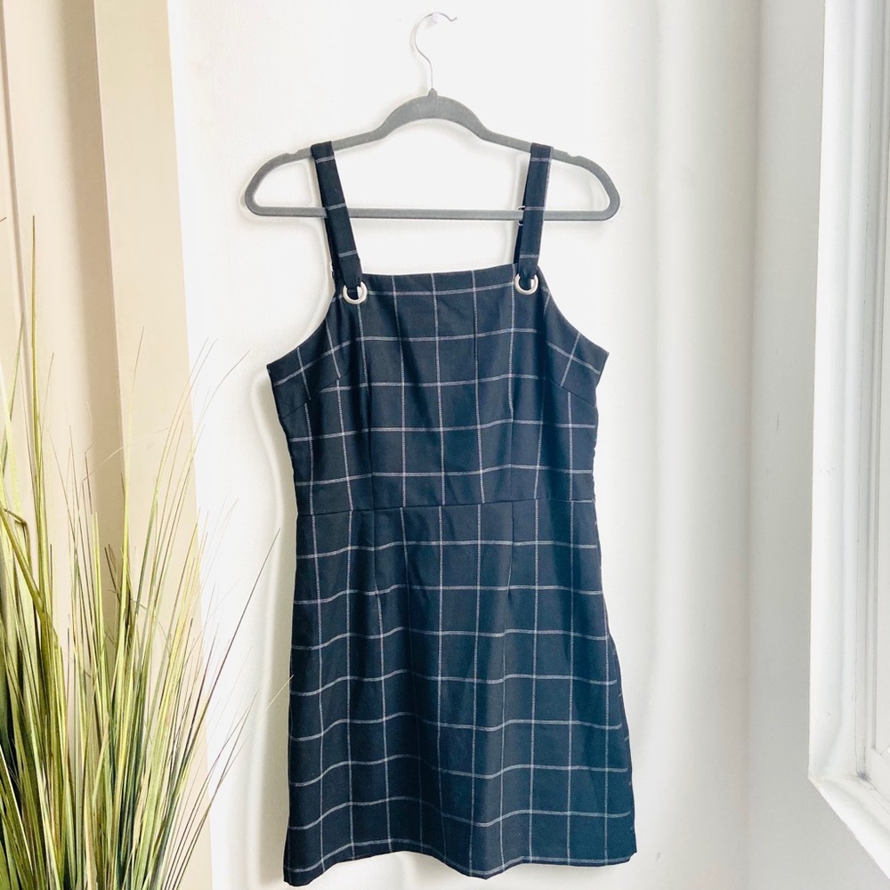 Gypsies & Moondust | Overall Plaid Dress